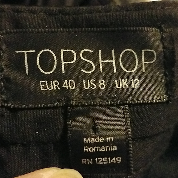 Topshop patent leather skirt , NWOT - Picture 3 of 5